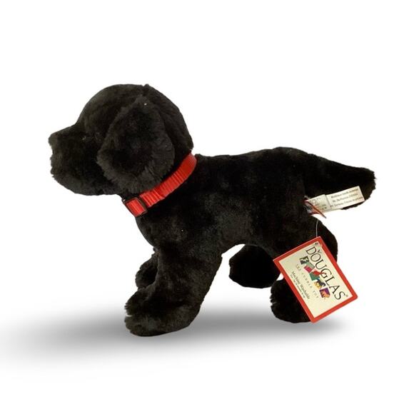DOUGLAS Plush Toy Black Lab Puppy - Picture 3 of 6